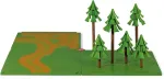 Siku WORLD dirt roads and forest, scenery