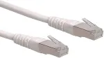 ROLINE Patchkabel Kat.6 Class E S/FTP PiMF weiss 3m