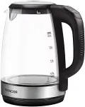 Veekeetja Sencor SWK 2090BK electric kettle 2 L 2200 W Black, Stainless steel, Transparent
