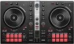 Hercules INPULSE 300 MK2 Vinyl scratcher Black, Red