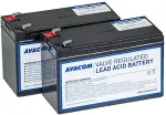 AVACOM Battery kit AVA-RBC124-KIT replacement for renovation of RBC124 (2 pcs. batteries)