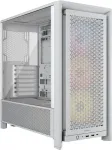 Korpus CORSAIR PC Case | Frame 4000D RS ARGB Modular | Mid-Tower | White