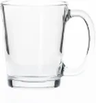 Borgonovo Tass Conic, klaas, 310 ml. P 8,3 cm, K 10,2 cm, 2 tk