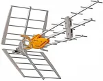 Televes 149921 television antenna Outdoor Dual 17 dB