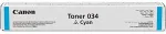 Tooner CANON 034 - Cyan - Original - Tonerpatrone - f&uuml;r ImageCLASS MF810Cdn, MF820Cdn, imageRUNNER C1225iF (9453B001)