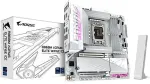 Emaplaat GigaByte B860M AORUS ELITE WF6E ICE Motherboard - Intel Core Ultra Series CPUs, 12+1+2+1 Phases VRM, up to 9200MHz DDR5, 1xPCIe 5.0 + 2xPCIe 4.0 M.2, 2.5GbE LAN, WIFI 6E, USB 4