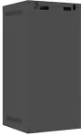 LANBERG RACK CABINET 10" WALL MOUNTED 12U/280X310 (FLAT PACK) WITH GLASS DOORS BLACK