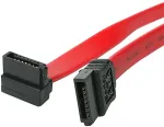 StarTech.com SATA III Kabel rechts gewinkelt - S-ATA Anschlusskabel bis 6Gb/s - SATA-Kabel - Serial ATA 150 - 7-poliges SATA (W) - 7-poliges SATA (W) - 45,7 cm - rechts abgewinkelter Anschluss - f&uuml;r P/N: PEXSATA24E, SATABAY5BK, SATATRAYBK, SATABAY3BK ...
