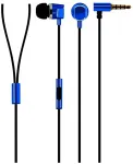 SCHWAIGER Headset In-Ear eckig Metall Schwarz vergoldet