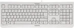 Klaviatuur CHERRY KC1000 Tastatur Wired CH 1.80m wei&szlig;/grau