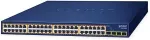 Planet Technology Corp. PLANET 48-pordiline PoE + 4-pordiline SFP l&uuml;liti GSW-5240HP