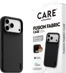 PANZERGLASS CARE by Fusion Fabric Case Beskyttelsescover til iPhone 18 Pro Max, iPhone 17 Pro Max Sort