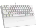 Klaviatuur RAMPAGE PLOWER K60 Mechanical Keyboard White