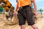 NEO TOOLS HD shorts, webbing strap, detachable pockets, size LD/54