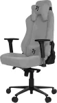 AROZZI Vernazza Soft Fabric | Gaming chair | Fabric Upholstery | Light Grey