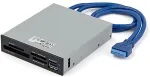 Kaardilugeja StarTech.com USB 3.0 interner Kartenleser mit UHS-II Unterst&uuml;tzung - Kartenleser - 8,9 cm (3.5 ) (CF I, CF II, MS, MS PRO, MMC, SD, MS Duo, MS PRO Duo, miniSD, microSD, SDHC, MS Micro, microSDHC, SDXC, MS XC, MS PRO-HG) - USB 3.0