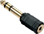 Lindy STEREO AUDIO-ADAPTER 3.5MM K LINKENBUCHSE AN 6.3MM KLINKEN