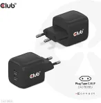Club 3D CAC-1909EU 45Watt GaN Str&oslash;mforsyningsadapter
