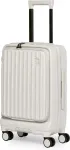 ACER travel suitcase Barcelona, cream white, TSA