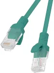 Lanberg Patchkabel CAT.6 UTP 0,5m Fluke Zertifikat gn