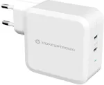 CONCEPTRONIC ALTHEA08W 2-Port 100W GaN USB-C Charger