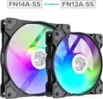 Gamemax Case Fan | FN14A-S5 | Black