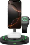 Tech-Protect juhtmevaba laadija A46 3in1 QI15W, must
