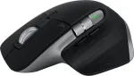 Hiir Logitech Master Series MX Master 3S for Mac - Maus - ergonomisch - optisch - 7 Tasten - kabellos - 2,4 GHz, Bluetooth - Space-grau - f&uuml;r Apple MacBook (910-006571)