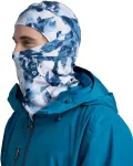 Buff Thermonet Hinged Balaclava Synth, White-Blue