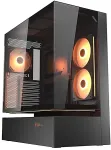 Korpus COUGAR Midi CFV235, ARGB, Glas, Schwarz