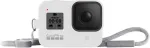 Gopro kaitse&uuml;mbris + randmepael Hero8 Black, valge