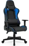No name SENSE7 Fotel Gaming armchair Bucket (cradle) seat Black, Blue
