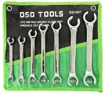 DSDTOOLS 7-OSALINE KUUSKANTTORU MUTRIV&Otilde;TMETE KOMPLEKT 8-24 mm DS1807