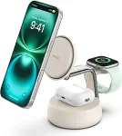Belkin UltraCharge Pro 25W Qi2 mag.3-in-1 chg.st.wht.WIZ040kqSD