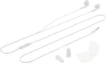 Tellur In-Ear Headset Fly, Noise Reduction Memory Foam Ear Plugs White