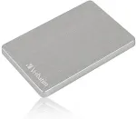 K&otilde;vaketas Verbatim Store 'n' Go ALU Slim Portable Hard Drive 1TB Silver