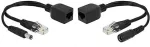 DELOCK Passives PoE Adapter Set RJ45 DC 5,5 x 2,5 mm