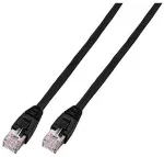 EFB-Elektronik EFB RJ45 Patchkabel Cat.6 U/UTP LSZH CCA schwarz 5m