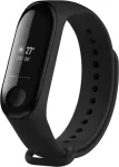 Fixed | Silicone Strap for Xiaomi Mi Band 3/4 | Black