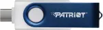 M&auml;lukaart PATRIOT MEMORY 64GB Xporter X550 USB flash drive Dual USB A+C (PS64GX550AAD) White, Blue