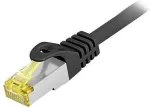 EQUIP Cat.6A S/FTP Outdoor Patch Cable, 15m, Black