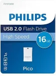 M&auml;lukaart Philips USB 2.0 16GB Pico Edition Ocean Blue