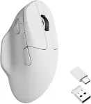 Hiir KEYCHRON M7 (1000Hz) White Wireless Mouse