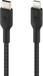 Belkin Lightning/USB-C Kabel ummantelt mfi zertifiziert 1m Schwarz