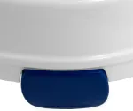 REHA FUND Raising toilet seat with flapper KATE 15 cm White