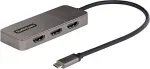 StarTech.com 3-PORT USB-C MST HUB 4K 60HZ TRIPLE 4K 60HZ WINDOWS ONLY