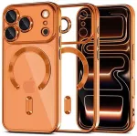 Tech-Protect 5906302334629 mobile phone case 17.5 cm (6.9") Cover Orange, Transparent