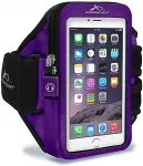 Armpocket Spordikott k&auml;ele, i-35, Apple iPhone 12 mini / 13 mini / 6 / 7 / 8 / SE (2020/2022), S suurusega rihm, lilla,