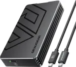 GRAUGEAR G-M2U4-40G01 SSD-Geh&auml;use, USB4, PCIe 4.0 x4 NVMe Support, l&uuml;fterlos - Black