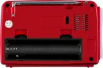 K&otilde;larid SVEN Speaker SRP-150, red (3W, Bluetooth, FM/AM/SW, USB, microSD, flashlight, battery)